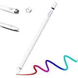 Stylus Pens for Touch Screens, Drawing Stylist Compatible with iPad Generation Air Pro Mini iPhone Galaxy Kindle Fire Surface Android Tablets Phones Alternative Pencil Digital Smart Styluses (White)