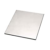 SQINAA Titanium Sheet TA2 Metal 4mm Thickness Titanium Plate for Aerospace Industrial Processes Automotive DIY,150x150x4mm