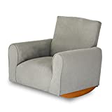 Kid's Chair, Toddler's Upholstered Armchair, Child's Rocking Chair (Grey, Rockers)