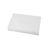 Southshore Fine Linens - Oversized Flat Sheets Extra Large - 132 Inches x 110 Inches (Bright White)