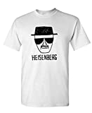 The Goozler Heisenberg - Bad Walter White Meth Tee Shirt T-Shirt, L, White