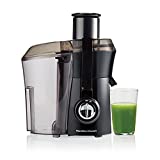 Hamilton Beach Juicer Machine, Big Mouth Large 3 Feed Chute for Whole Fruits and Vegetables, Easy to Clean, Centrifugal Extractor, BPA Free, 800W Motor, Black