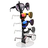 sccsport Eyeglass Sunglasses Storage Display Rack Holder Organizer Case for 5 Glasses New