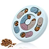 DR CATCH Dog Puzzle Toys,Dogs Food Puzzle Feeder Toys for IQ Training & Mental Enrichment,Dog Treat Puzzle(Blue)