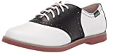 Eastland Women's Sadie Oxford, Black/White, 8.5 M US