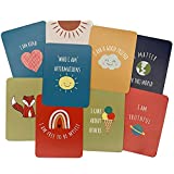 Unbroken Mama Positive Affirmation Cards for Kids and Toddlers. Unique designs featuring daily affirmations kids, including inspirational quotes, mindful meditation thoughts