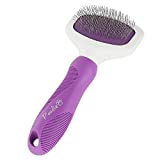 Poodle Pet Slicker Brush for Small and Large Dogs Pet Hair Remover | Effectively and Effortlessly Removes Tangles, Mats, and Loose Hair | for Short or Long Hair(Grooming Brush)