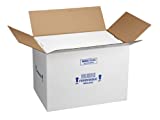 Polar Tech 266C Thermo Chill Insulated Carton with Foam Shipper, Large, 19" Length x 12" Width x 16" Depth