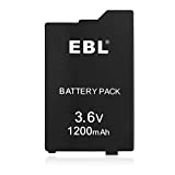 EBL 3.6V Lithium Ion Rechargeable Battery Pack 1200mAhReal Capacity Replacement Battery Compatible with Sony PSP 2000/3000 PSP-S110 Console