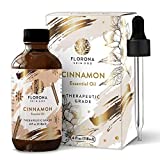 Cinnamon Essential Oil 4Oz Large Bottle with Gift Box - (100% Pure & Natural - UNDILUTED) Therapeutic Grade - Perfect for Aromatherapy, Relaxation, Skin Therapy & More!