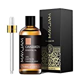 Cinnamon Essential Oil, MAYJAM Pure Essential Oils, 3.38FL.OZ Cinnamon Oil, Perfect for Diffusers Aromatherapy