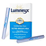 Lumineux Whitening Pen - Bright Pen 2-Pack - Enamel Safe Teeth Whitening - Whitening Without The Sensitivity - Dual Action Stain Repellant - Dentist Formulated and Certified Non-Toxic