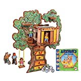 STORYTIME TOYS Arthur's Tree House 3D Puzzle - Book and Toy Set - 3 in 1 - Book, Build, and Play