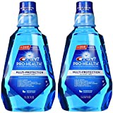 Crest Pro-health Multi-protection Alcohol Free Rinse 1.5l Pack of 2