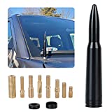 Car Vehicle Truck Replacement Antenna Compatible with Ford F150 F250 F350 Super Duty Raptor Dodge RAM 1500 2500 3500 (Bullet Antenna)