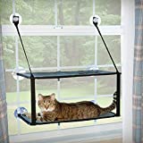 K&H Pet Products EZ Mount Window Kitty Sill Double Stack Gray 12 X 23 Inches
