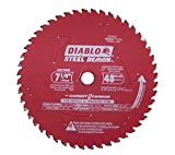 Diablo D0748CF STEEL DEMON 7 1/4 inch 48 Teeth Metal and Stainless Steel cutting Saw Blade CERMET II Carbide Up to 5X Longer Life