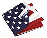 Annin Flagmakers Model 19417 Poly/Cotton American Flag, 3x5 ft, 100% Made in USA Printed Stars and Stripes with Brass Grommets