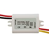 12V to 3V 3A Step-Down Waterproof Miniature DC-DC Converter Power Supply Module by Envistia Mall