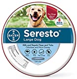 Seresto Large Dog Vet-Recommended Flea & Tick Treatment & Prevention Collar for Dogs Over 18 lbs. | 8 Months