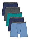 Fruit of the Loom Men's Micro-Stretch Boxer Briefs, assorted, Small