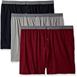 Fruit of the Loom Men's 3-Pack Premium Big Man Knit Boxer, assorted, 2X-Large