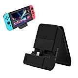 Charging Dock for Nintendo Switch and for Nintendo Switch Lite,Portable Stable Adjustable Charging Stand with USB Type C Charger Port