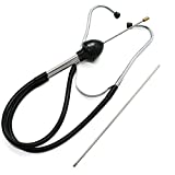 The Garnish Gripper Mechanic's Stethoscope Automotive Engine Diagnostic Sensitive Hearing Tool for Cars, Trucks and Motorcycles,Black