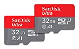 SanDisk 32GB 2-Pack Ultra microSDHC UHS-I Memory Card (2x32GB) - SDSQUA4-032G-GN6MT