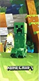 Jay Franco Minecraft Mobs Emerge Super Soft & Absorbent Bath/Pool/Beach Towel, Featuring Creeper - Fade Resistant Cotton Terry Towel, Measures 28 inch x 58 inch (Official Minecraft Product)