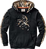 Legendary Whitetails Men's Standard Camo Outfitter Hoodie, Onyx, X-Large