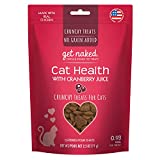 Get Naked Urinary Health Crunchy Treats For Cats, Cranberries, (1 Pouch), 2.5 Oz