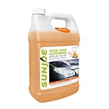 Sun Joe SPX-FCS1G-CRM Premium Snow Foam Orange-Vanilla Scent Car Wash Soap & Cleaner, 1 Gallon