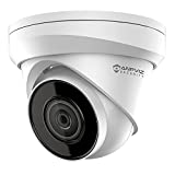 8MP 4K IP PoE Dome Security Camera Outdoor with Audio, Anpviz 4K HD IP67 Waterproof H.265+ PoE Turret Camera with SD Card Slot, 102°Wide Angle Camera with 98ft Night Vision