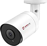 Anpviz 5MP Bullet POE IP Camera with Microphone/Audio 100° Wide Angle Security Camera Outdoor Indoor, 2.8mm Lens Motion Detection,98ft, MicroSD Recording (256GB) for 24/7 Recording#IPC-B850W-DS