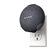 PowerClip Outlet Mount for Google Nest Mini (Charcoal)