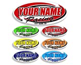 Custom Your Team Name Racing Trailer Decals | Your Name Trailer Stickers | Multiple Color & Size Options