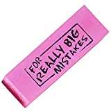 Rhode Island Novelty Jumbo Big Mistake Wedge Eraser, One Per Order