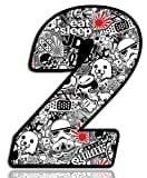 Racing Number № 2 DC Stickers Bomb Decal N 342