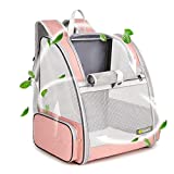 Texsens Innovative Traveler Bubble Backpack Pet Carriers for Cats and Dogs