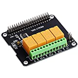 GeeekPi Raspberry Pi Expansion Board 4 Channel Relay Board Module Power Relay Module for Raspberry Pi 4B & Raspberry Pi 3 Model B+ & Raspberry Pi 3/2 Model B (No Programming Required/Programmable)