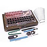 Gliging Switch Tester Switch Opener Acrylic Lube Station DIY Double-Deck Removal Platform Keycaps Puller for Custom Gateron Cherry Mechanical Keyboard Switch Films(Lubrication Kit B)