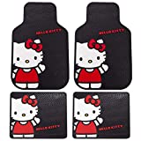 Plasticolor Hello Kitty Sanrio Waving Front & Rear Car Truck SUV Seat Rubber Floor Mats