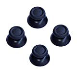 2 Pairs Thumbsticks Analog Thumb Sticks for Sony Playstation Dual Shock 4 PS4 Controller,fits Xbox One Controller (Black)