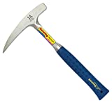 Estwing - E3-14P Rock Pick - 14 oz Geological Hammer with Pointed Tip & Shock Reduction Grip - E3-14P