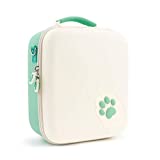 GeekShare Green Cat Paw Case Compatible with Nintendo Switch, Protective Travel System Case with 18 Game-Card Slots for Switch Console, Pro Controller, Dock and Accessories