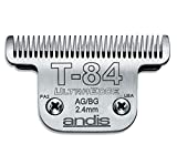 Andis Carbon-Infused Steel UltraEdge Dog Clipper Blade, Size-T-84, 3/32-Inch Cut Length (21641)