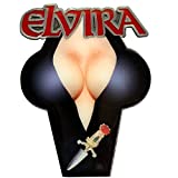 Elvira Chest Logo Enamel Pin Mistress of the Dark Kreepsville 666 Hat Lapel