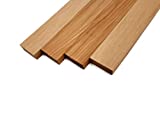 Hickory Lumber Board - 3/4" x 2" (4 Pcs) (3/4" x 2" x 48")