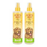 Burt's Bees for Dogs Natural Deodorizing Spray for Dogs | Eliminates Dog Odors for More Smelly Dogs | pH Balanced for Dogs, Free From Sulfates, Colorants, and Parabens - Made in USA - 2 Pack